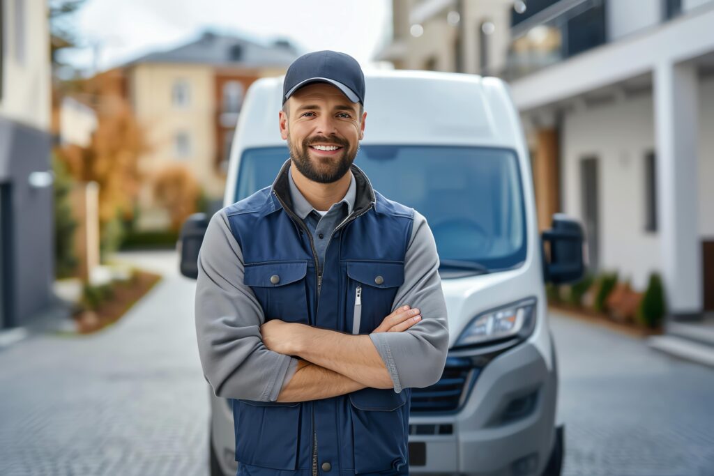 Man with van